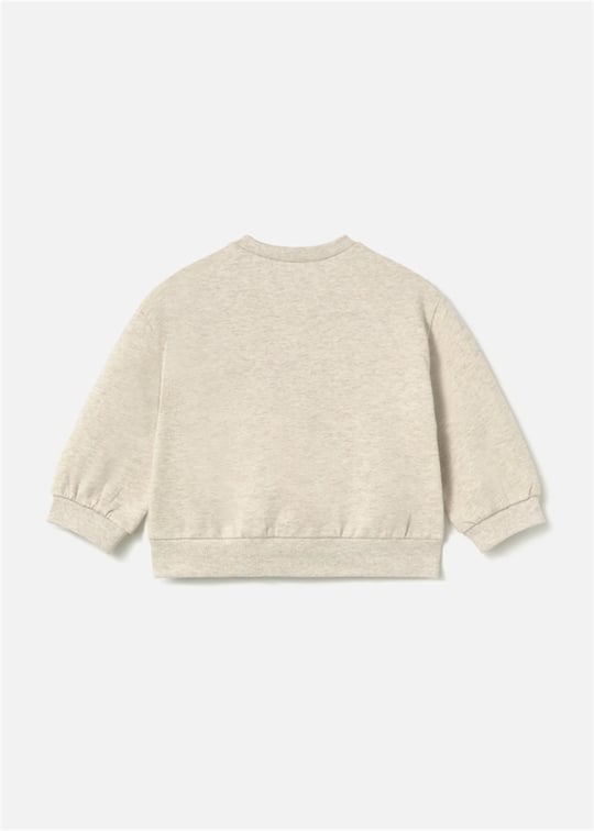 Mayoral Kız Bebek Baskılı Sweatshirt Bej 2433