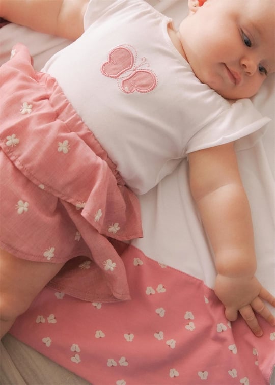 Mayoral Kız Bebek Battaniye Pembe 9861