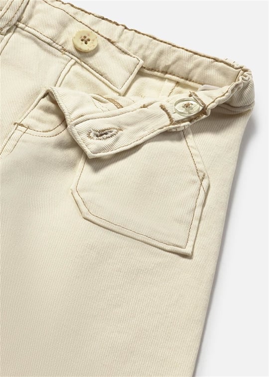 Mayoral Kız Bebek Gabardin Pantolon Krem 1510