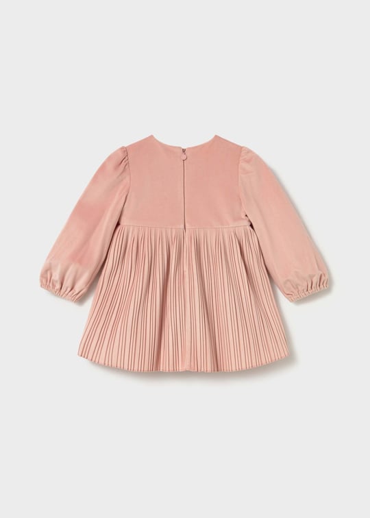 Mayoral Kız Bebek Kadife Elbise Pembe 2902