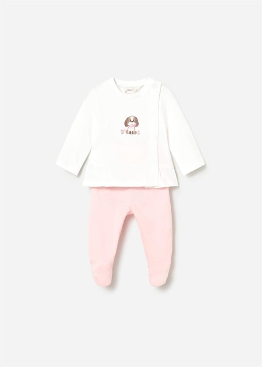 Mayoral Kız Bebek Patikli Alt Üst Takım Pembe 1593
