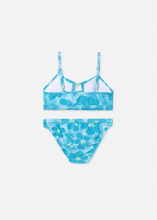 Mayoral Kız Çocuk Baskılı Bikini Takımı Turkuaz 6774