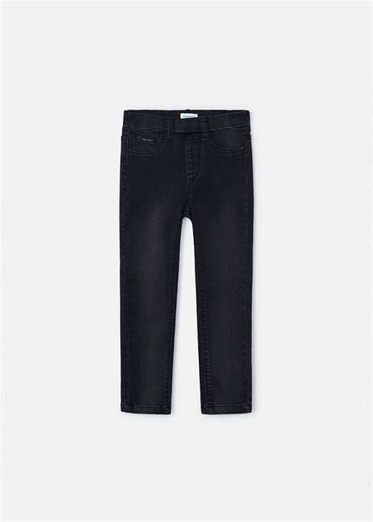 Mayoral Kız Çocuk Denim Kapalı Pantolon Siyah 577