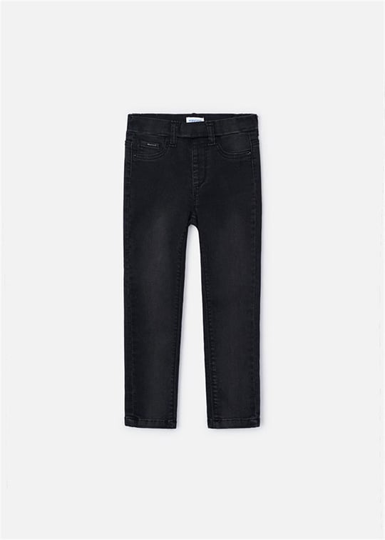 Mayoral Kız Çocuk Denim Kapalı Pantolon Siyah 577