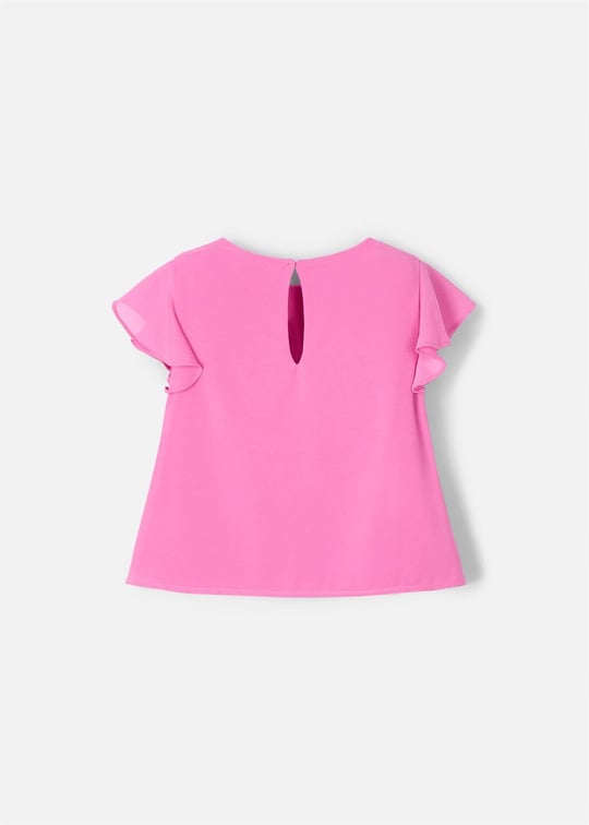 Mayoral Kız Çocuk Fiyonklu Bluz Pembe 3182