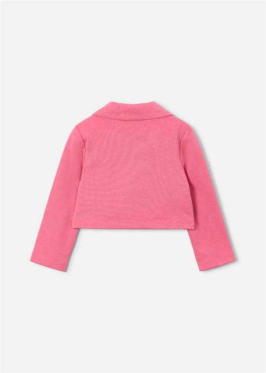 Mayoral Kız Çocuk Kısa Blazer Ceket Pembe 3451