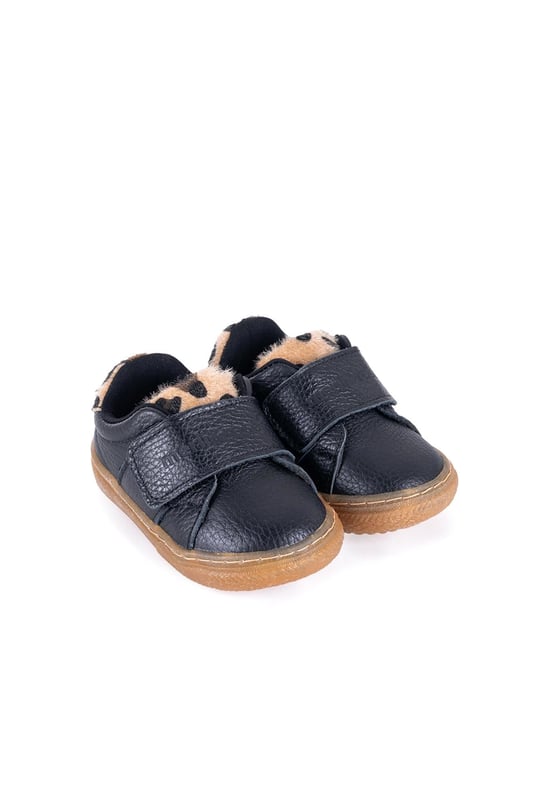 Merli&Rose Kız Bebek Merli Sneaker Siyah-Kahve/Leopar 115-46