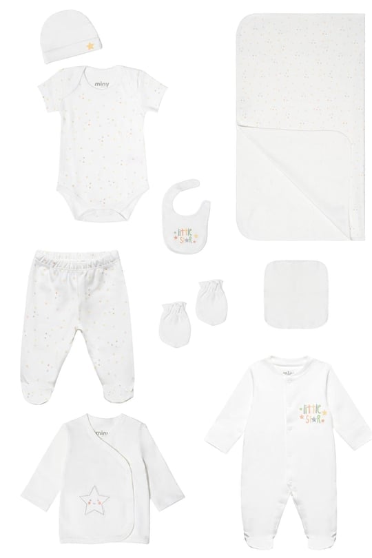 Miny Center Unisex Bebek 10lu Hastane Çıkışı MNT24U050