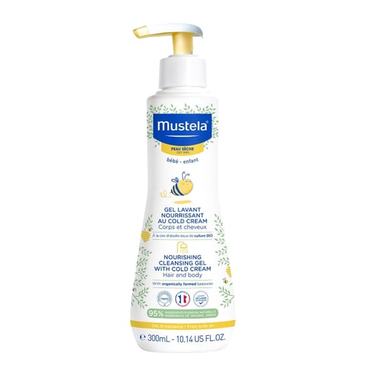 Mustela Kuru Cilt Cold Cream Besleyici Şampuan 300 ml