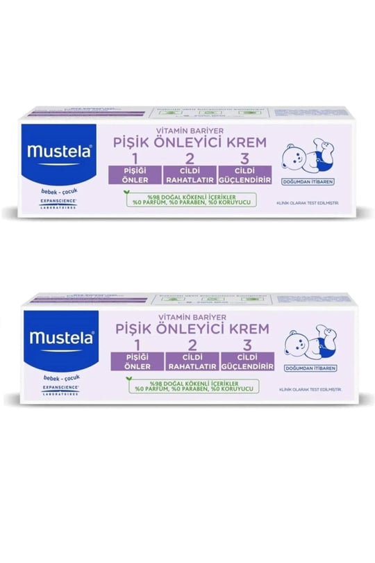 Mustela Vitamin Bariyer Pişik Kremi 100 ml 5847