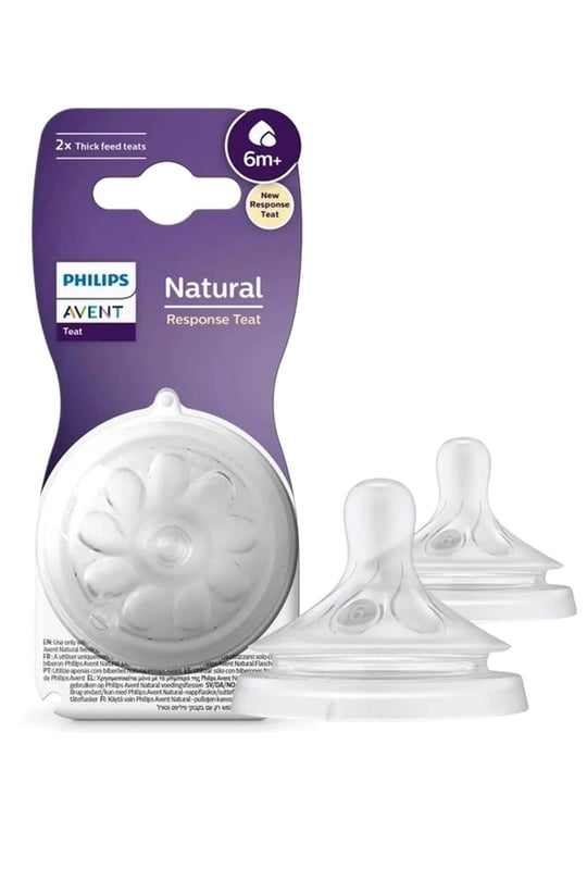 Philips Avent Doğal Tepkili Natural Response 2'li Biberon Emziği 6 Ay SCY966/02