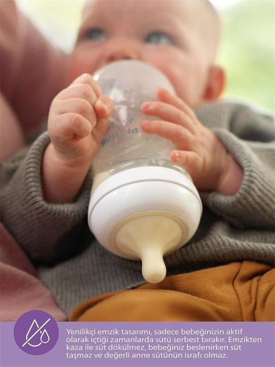 Philips Avent Natural Response Doğal Tepkili Pp 2li Biberon Seti 260ml 1Ay SCY903/02