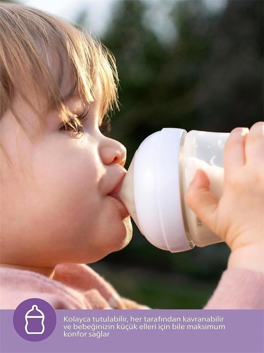 Philips Avent Natural Response PP Pembe Biberon 1+ Ay 260 ml SCY903/11