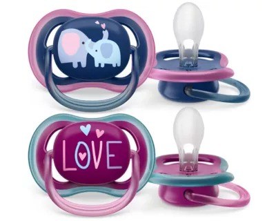 Philips Avent Ultra Air Emzik 2'li 18+ Ay Kız Scf349/22