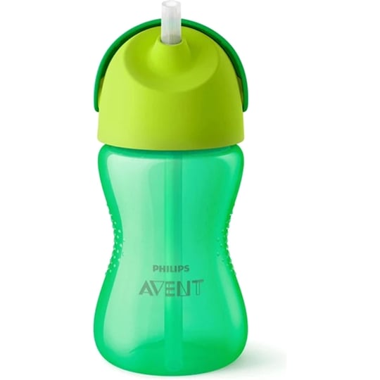Philips Avent Yeni Desenli Pipetli Bardak 300 ml Yeşil SCF798/01