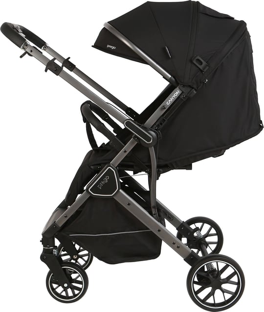 Prego Canyon Koldan Çift Yönlü Kabin Boy Bebek Arabası Siyah 2430