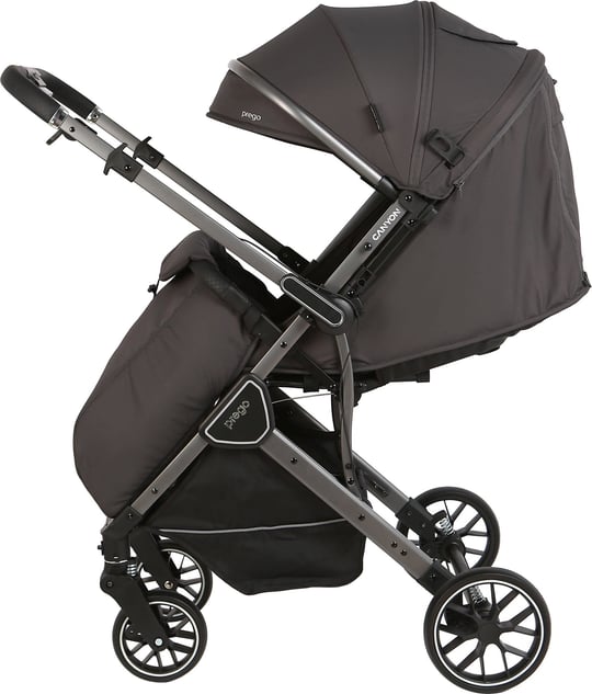 Prego Canyon Koldan Çift Yönlü Kabin Boy Bebek Arabası Gri 2430
