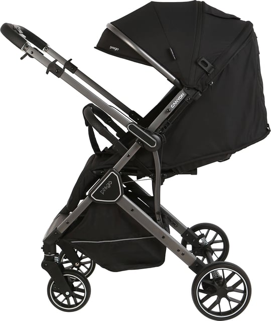 Prego Canyon Koldan Çift Yönlü Kabin Boy Bebek Arabası Siyah 2430