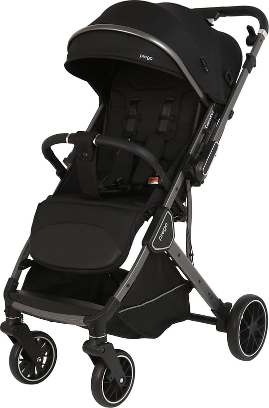 Prego Canyon Koldan Çift Yönlü Kabin Boy Bebek Arabası Siyah 2430