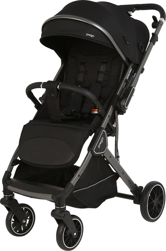 Prego Canyon Koldan Çift Yönlü Kabin Boy Bebek Arabası Siyah 2430