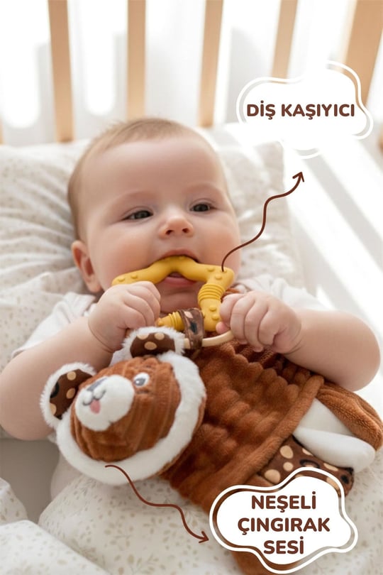 Prego Çıngıraklı Aktivite Oyuncakları Kaplan P210607