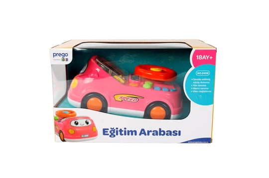 Prego Eğitim Arabası Pembe 2406