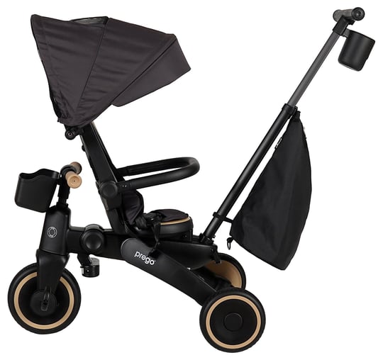 Prego Evo 2 Teker Olabilen 3 Tekerli Bisiklet Kahverengi T807A