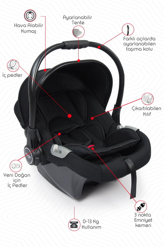 Prego İbiza Pro Oto Koltuğu