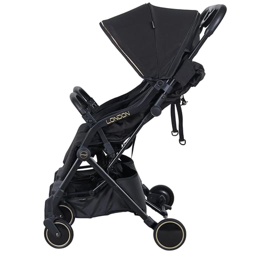 Prego London İkiz Bebek Arabası Siyah 2236