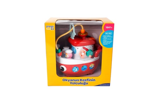 Prego Okyanus Keşfinin Yolculuğu Kırmızı 1901