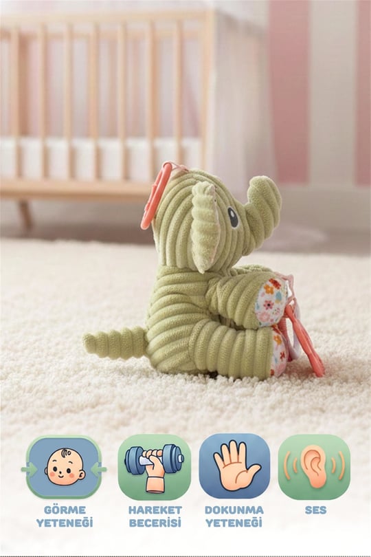 Prego Peluş Oyuncaklar Fil P210639
