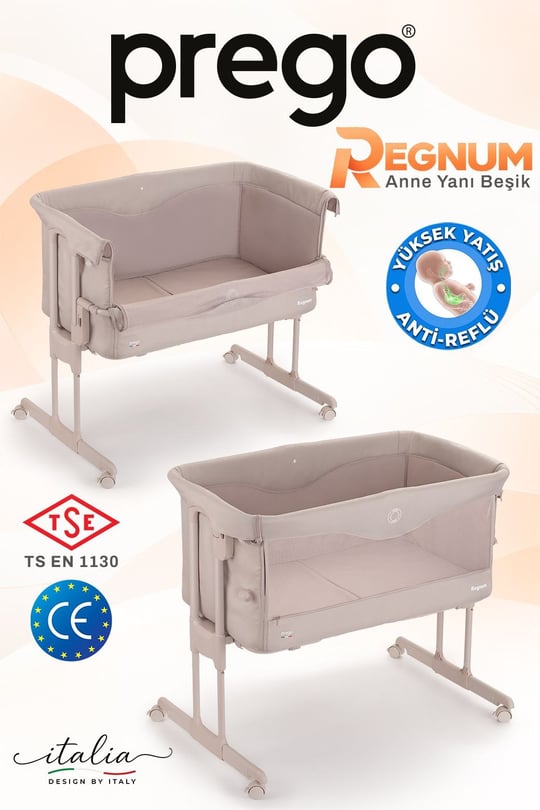 Prego Regnum Anne Yanı Beşik Bej 4095