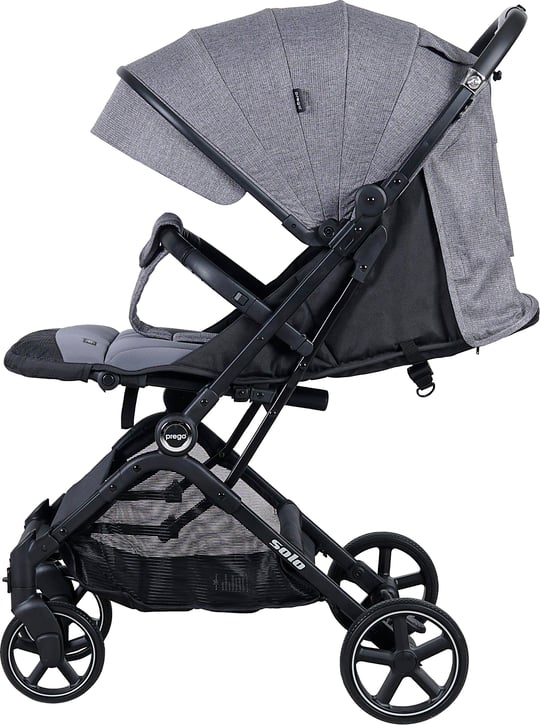 Prego Solo Tek Yönlü Bebek Arabası Gri