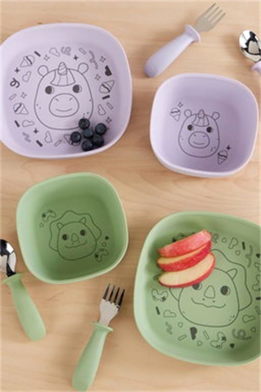 Skip Hop Besties Squad Çatal Kaşık Seti Mor 9T766810