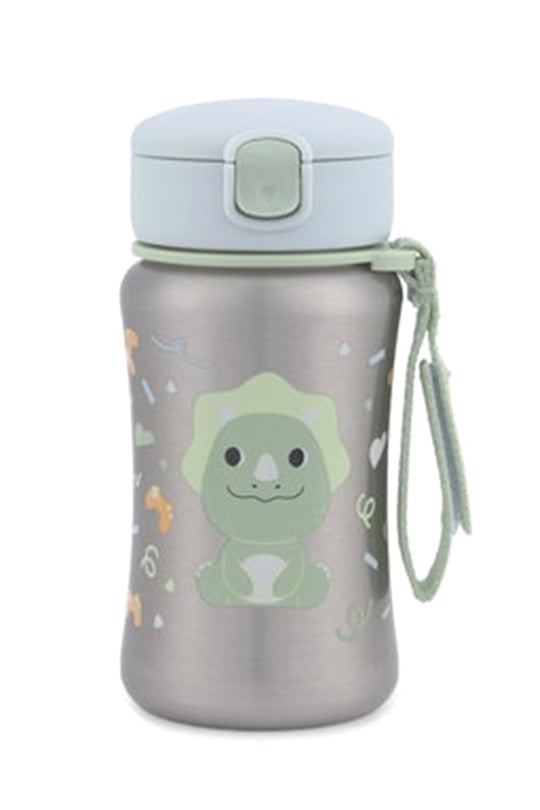 Skip Hop Besties Squad Pipetli Paslanmaz Çelik Suluk Dinozor 9U613510