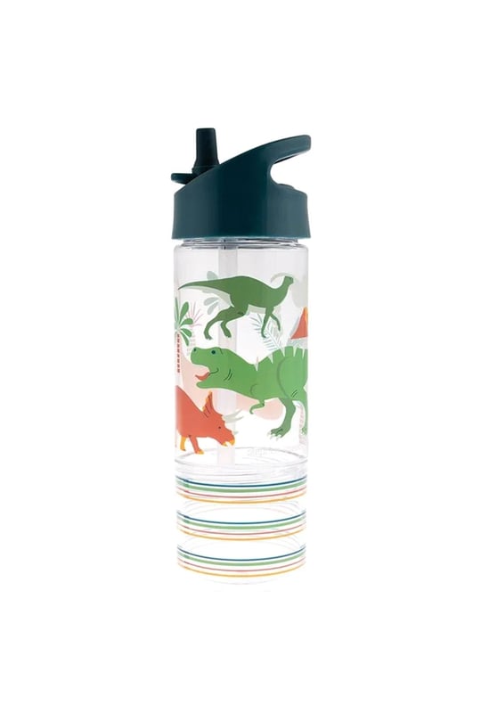 Stephen Joseph Atıştırmalık Bölmeli Pipetli Suluk 350 ML Dinozor SJ115359B