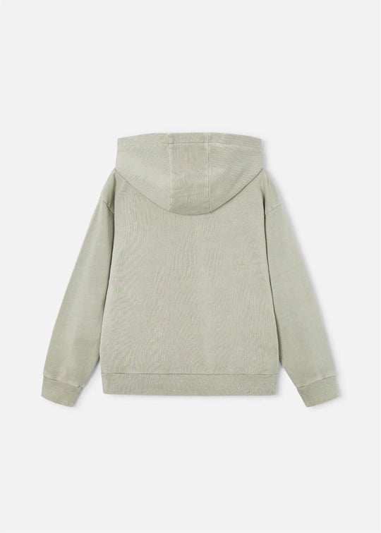 The Boston Kids Erkek Çocuk Kapüşonlu Sweatshirt Yeşil 6424