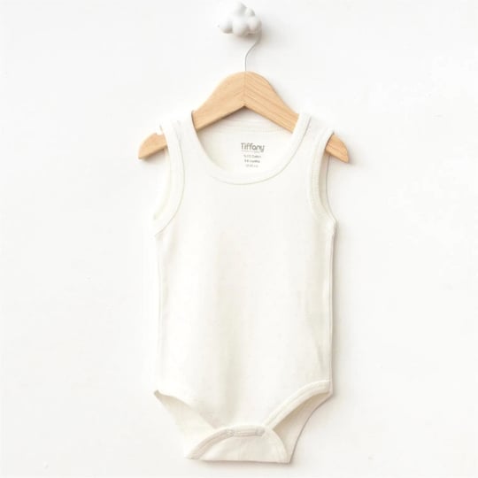 Tiffany Baby Bebek Basic Theme Jakarlı Atlet Badi Ekru 36028