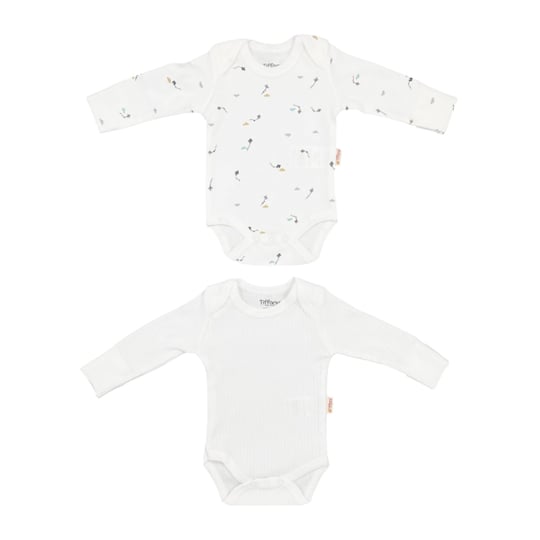 Tiffany Baby Bebek Kite Runnet Theme 2' li Uzun Kol Zıbın Set Ekru  33011