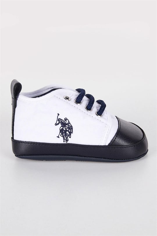 U.S. Polo Assn Erkek Bebek İlk Adım Ayakkabı Beyaz USB1309