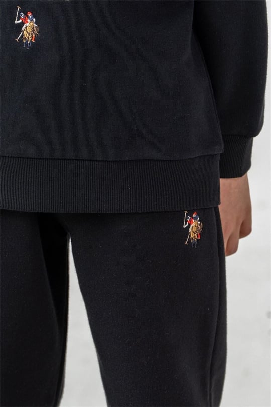 U.S. Polo Assn. Erkek Çocuk Eşofman Takımı Siyah US2629-4