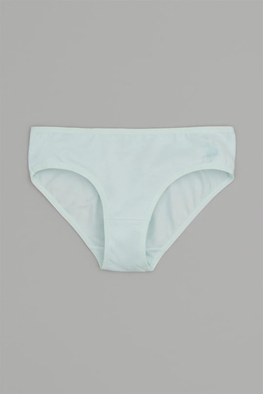 U.S. Polo Assn. Kız Çocuk 3lü Slip Külot Set Açık Nil US1678