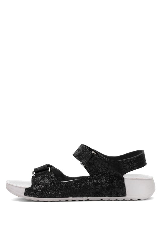 United Colors Of Benetton Çocuk Sandalet Siyah BN-1419