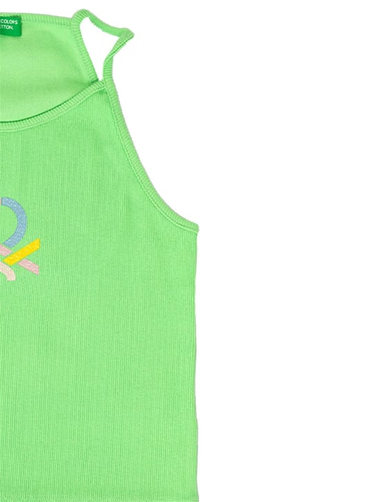 United Colors Of Benetton Kız Çocuk Askılı Atlet Mint G21290