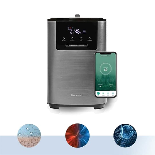Weewell Iyonizerli Sıcak ve Soğuk Akıllı Buhar Makinesi WHC752R