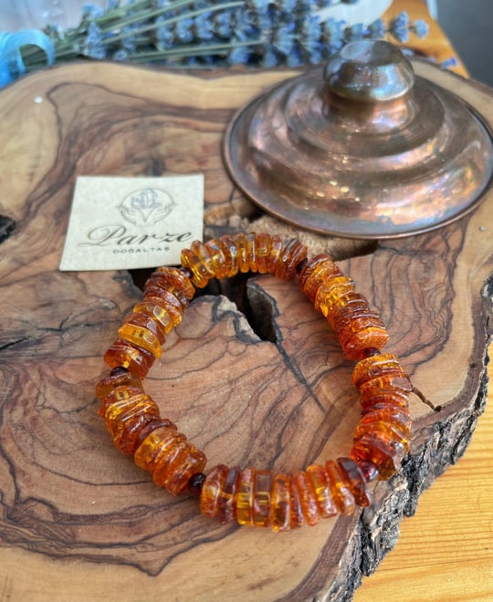 Damla Kehribar (Amber) Bileklik