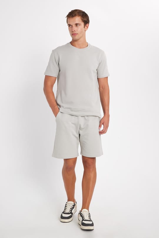 RELAX FIT PLAIN ONL SHORTS TRACKSUIT   TİŞÖRT ŞORT TAKIM