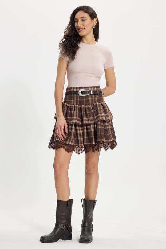 Kadın Slim Fit Dar Kesim Pamuklu Kısa Kollu Bisiklet Yaka Pembe Tişört