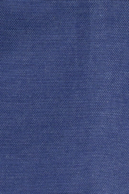 Erkek Big Size Büyük Beden Uzun Kollu Pamuklu Oxford Doku Tek Cepli İndigo Düğmeli Yaka Gömlek