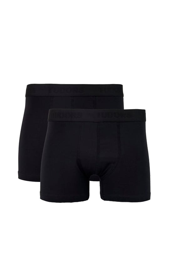 2'li Siyah Erkek Boxer